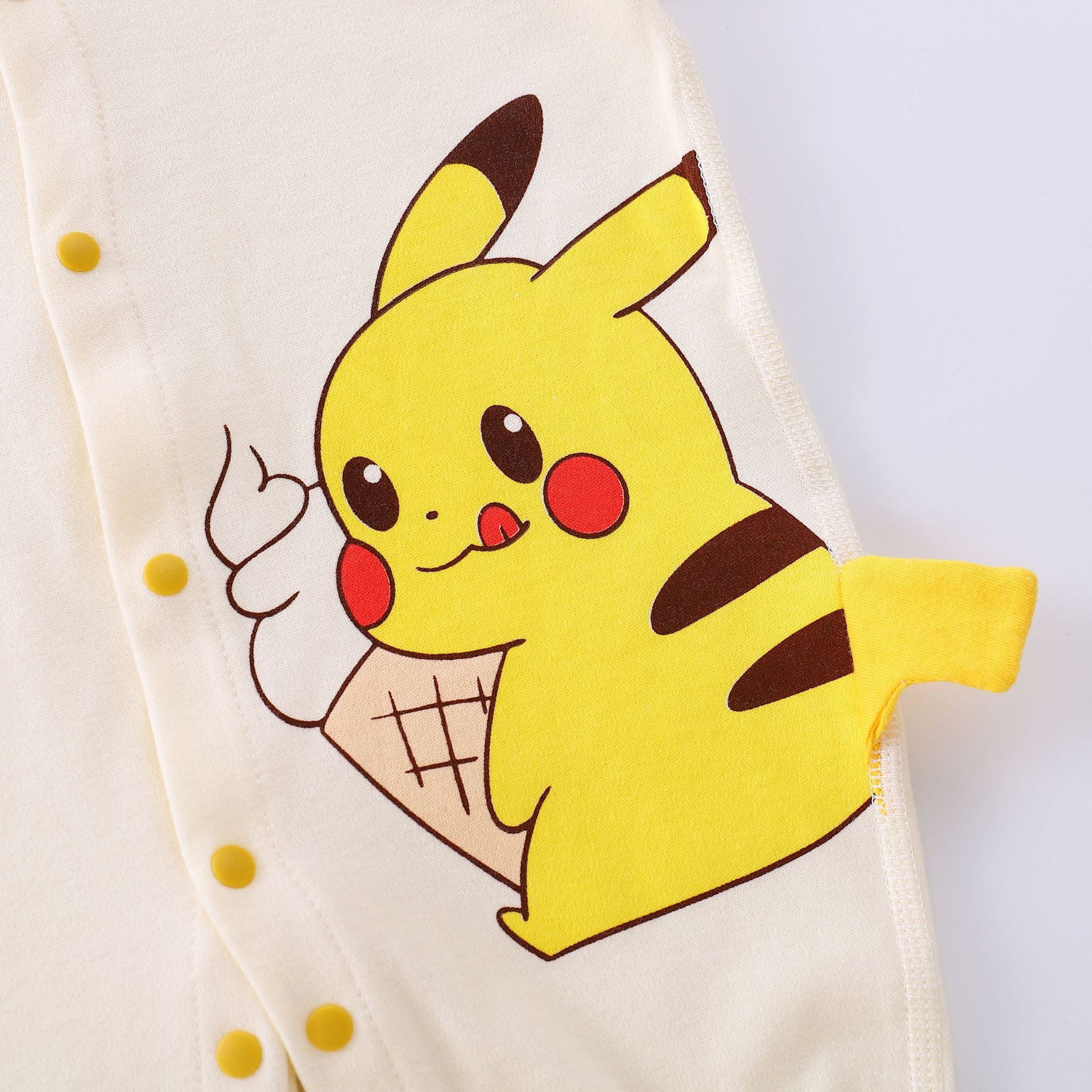 婴儿连体衣棉质长袖哈衣春秋季宝宝秋衣舒适爬服新生儿睡衣春秋装详情10