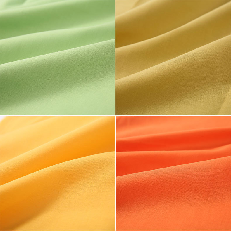 In stock TC polyester-cotton poplin fabric 96*72 pocket fabric for the inner lining of clothing and the edge trim of the toy lining fabric pic 2
