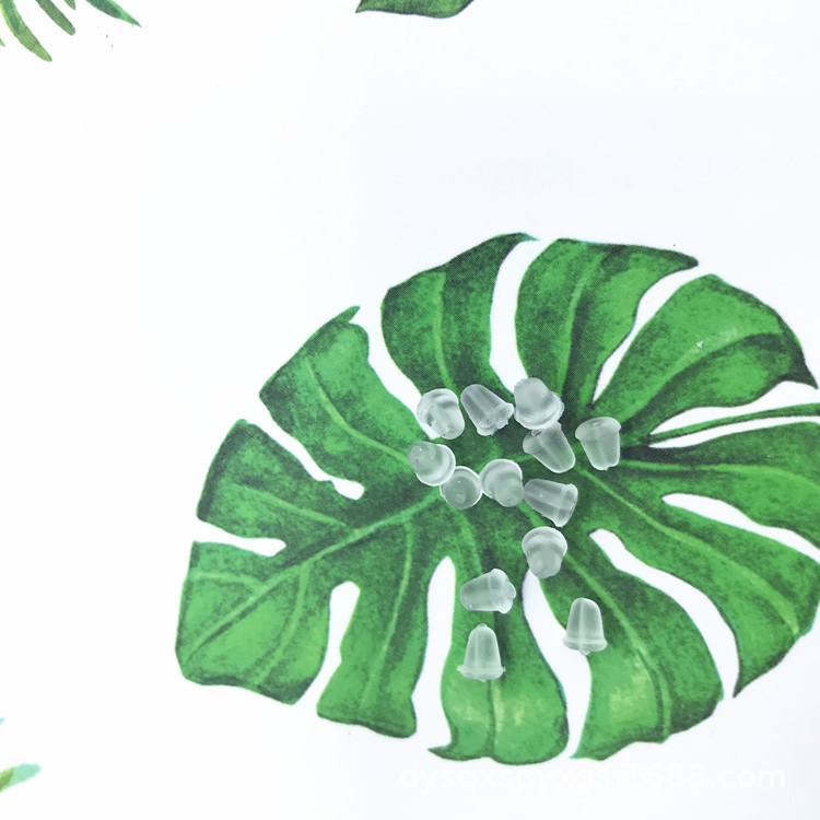 Plastic ear plugs, ear studs, rear plugs, rear plugs, silicone rubber ear caps, factory direct sales pic 2