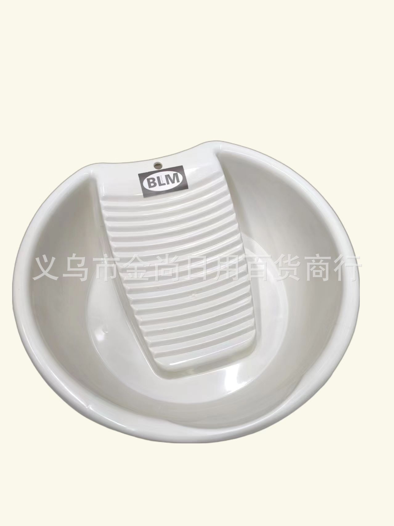 Wholesale household laundry basins, mini washboards, small washbasins, underwear washing basins, white and blue, other plastic folding ones pic 1
