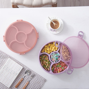 Elliptical dry and wet classified trash can, Japanese-style double-layer large covered wastebasket, press-type kitchen and bathroom trash can pic 18