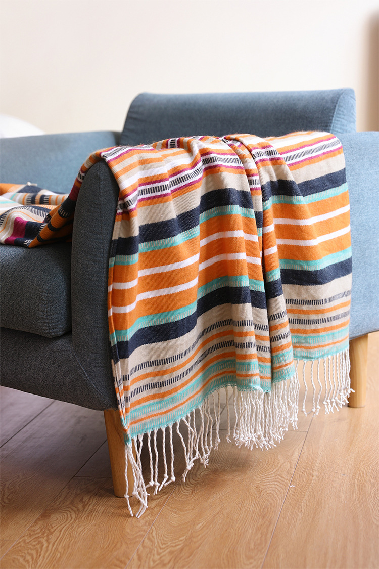 Mexican tablecloths, summer blankets, rainbow woven blankets, bed flags, picnic blankets, tablecloths, TV blankets, outdoor camping blankets pic 24