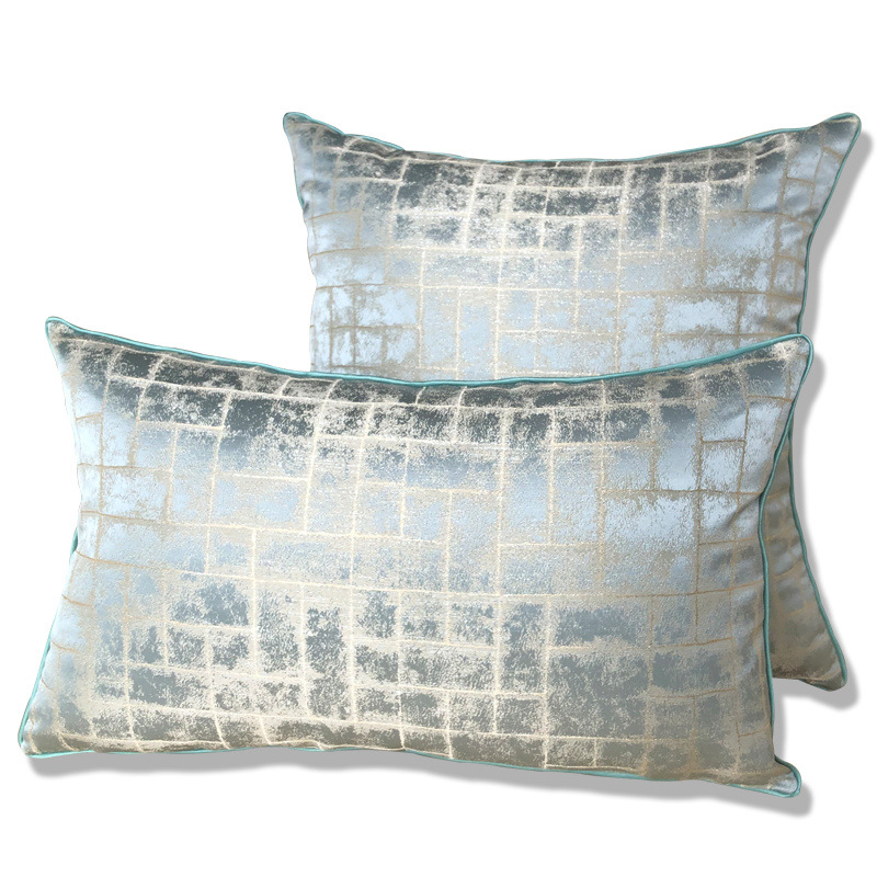 厂地货源样板房简约现代抱枕 线条风靠枕套 跨境ebay亚马逊靠垫套详情24