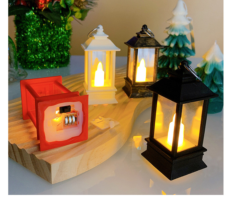 Mini wind lamps, small horse lamps, LED electronic candle lamps, home decoration gifts, Christmas decorations, retro ornaments pic 8