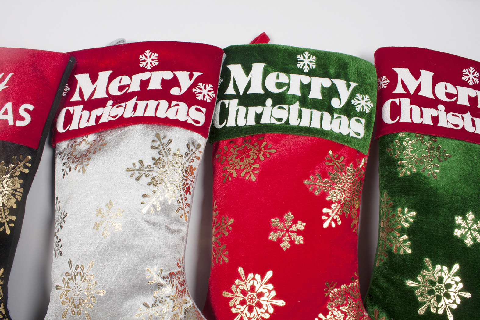 Gold-embossed snowflake socks, silver-embossed snowflake socks, Christmas socks, Christmas decorations, Christmas gift socks pic 128