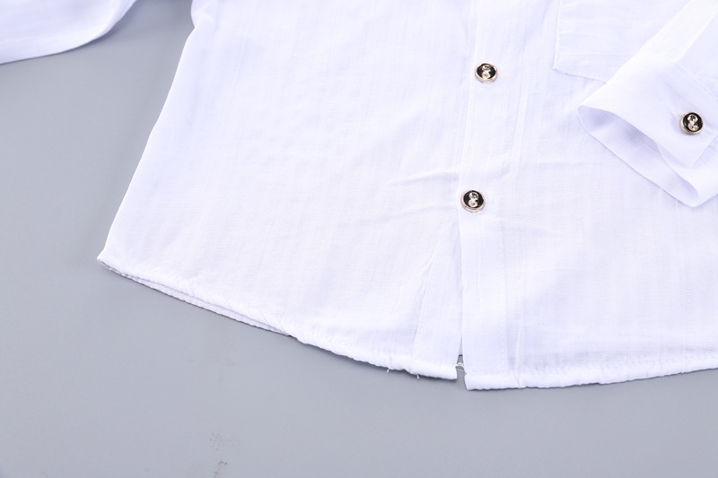 韩版宝宝长袖西装三件套2024秋季新款儿童开学装男童表演礼服套装详情21