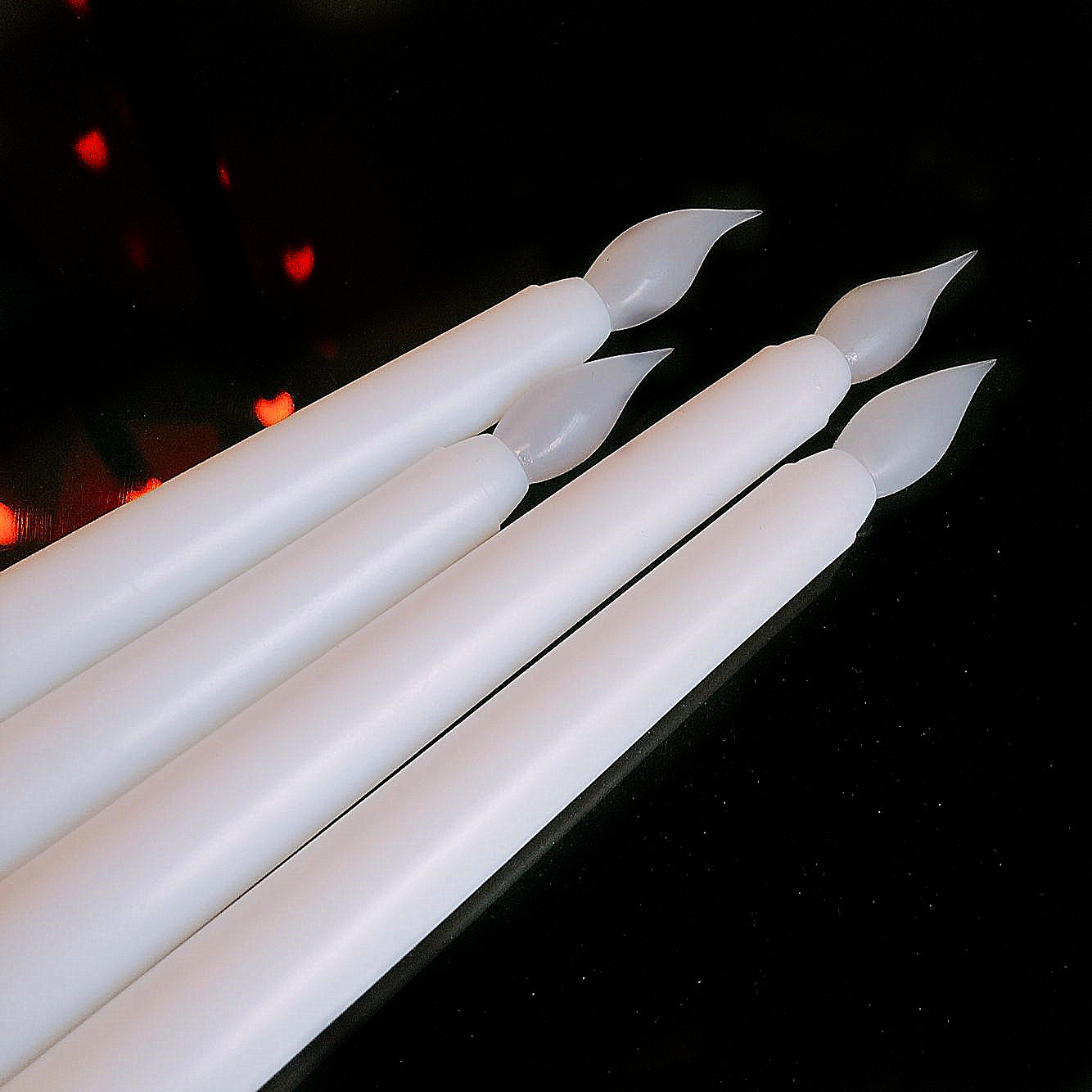 LED long pole wax 28CM electronic candle lamp decorative handicrafts and ornaments pic 13