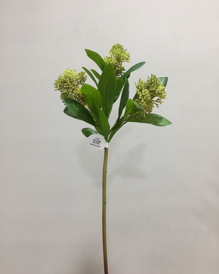 Dongli Flower Industry Factory offers direct sales and wholesale of indoor artificial green plants, home artificial flowers, cloves, bean branches, soft gum fruits, seeds and branches pic 13