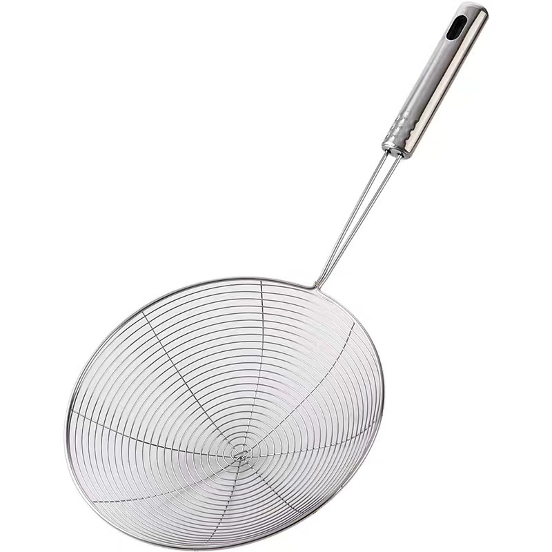 The manufacturer supplies stainless steel wire strainers, wire strainers, filter spoons, and deep-frying net spoons for wholesale at two yuan pic 6