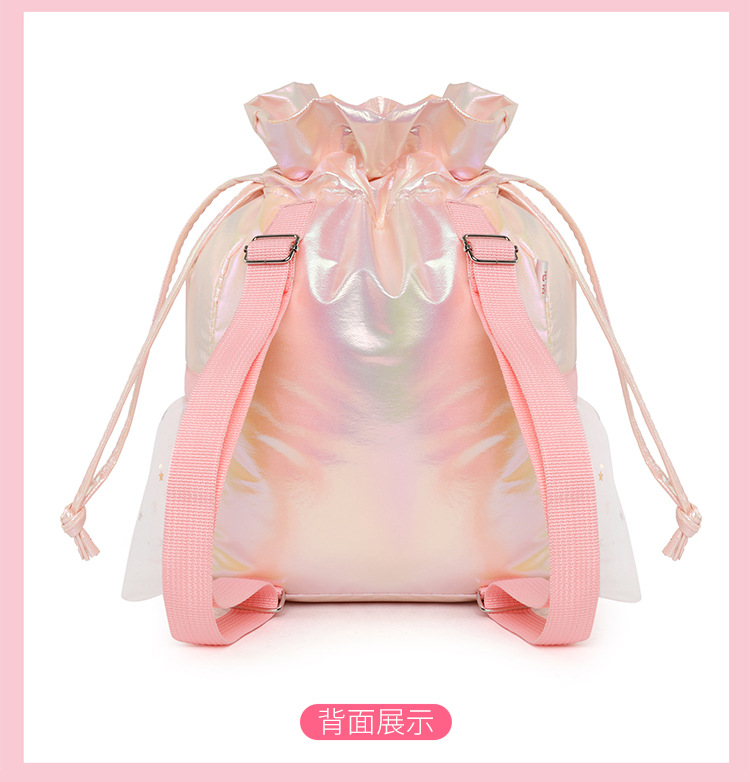 新款舞蹈包儿童双肩跳舞背包运动包休闲包女童可爱芭蕾舞书包印字详情27