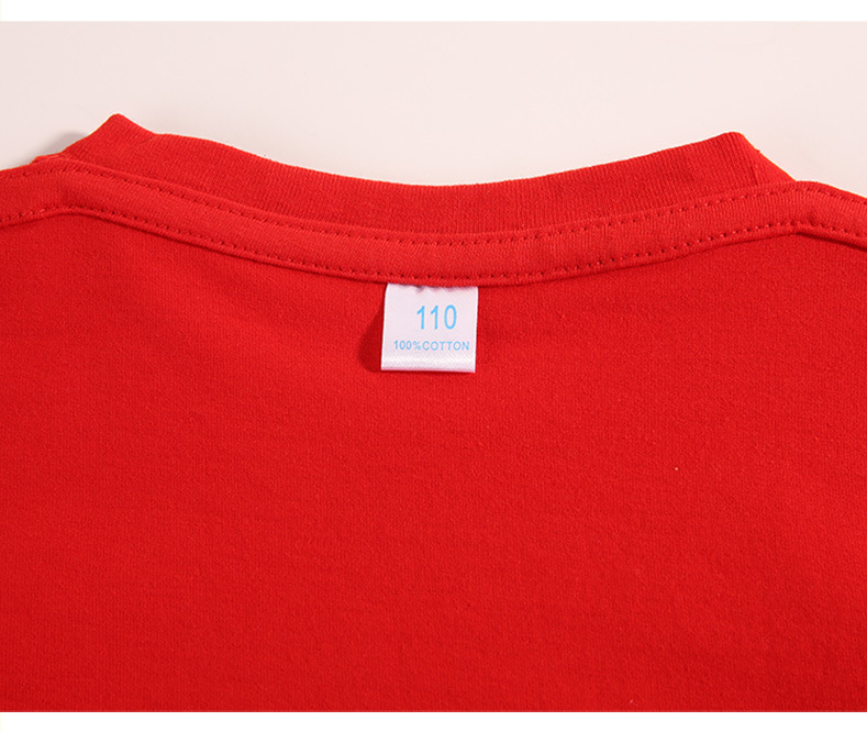 儿童纯棉T恤夏季短袖2023新款时髦中大童男女童上衣体恤童装潮详情11