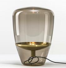 American-style creative ceramic gourd table lamp, bedside lamp, retro living room and study decorative lamp, simple American-style lighting fixtures, European style pic 8