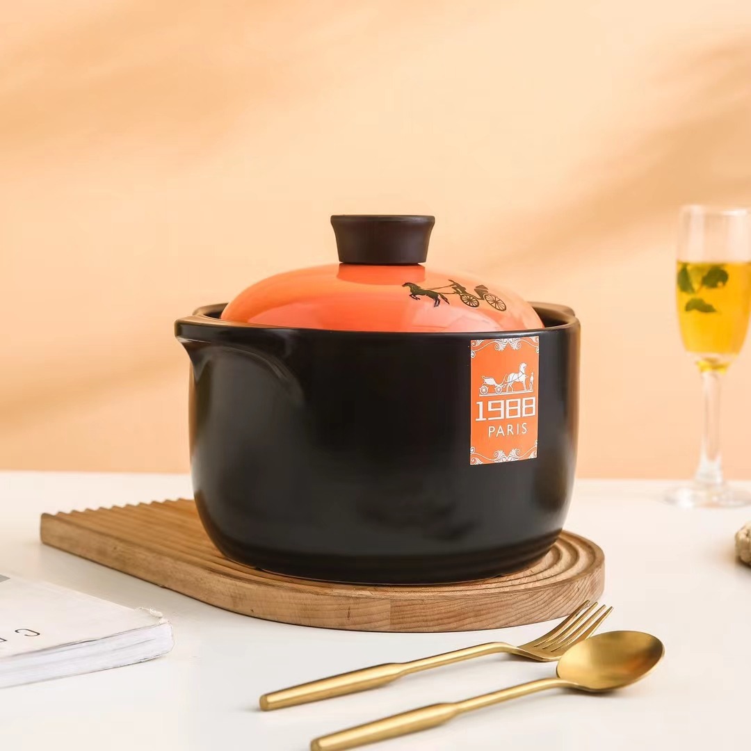 砂锅 陶瓷砂锅家用耐高温干烧锅燃气明火煲汤炖汤锅瓦罐汤煲家用详情6