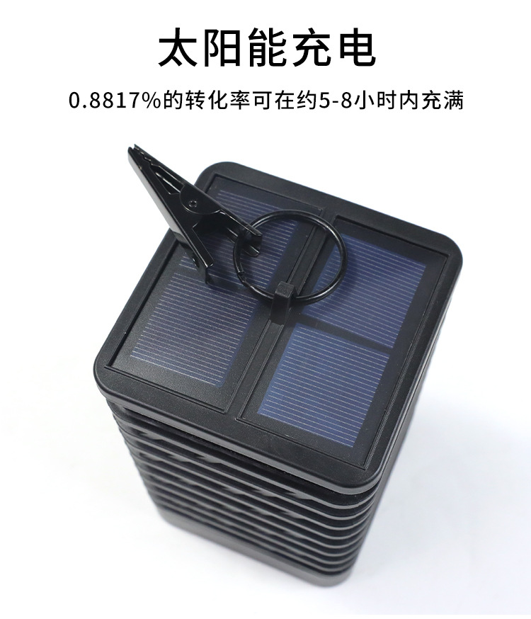 Amazon Solar flame lamp 12LED landscape ground plug lawn lamp Outdoor courtyard atmosphere decorative wall lamp pic 7