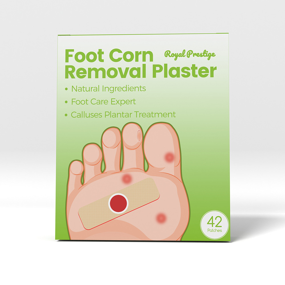 Foot Wart Removal Patches Cross-border Amazon Pure English Corns and Flesh Tags Patches 42 pieces per box pic 25