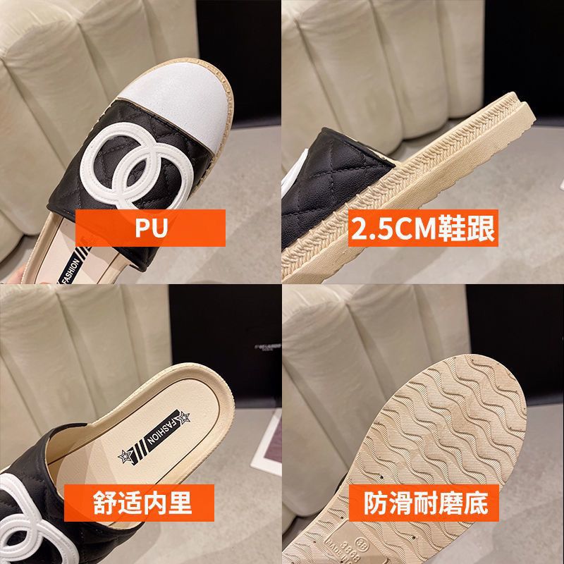 时尚休闲半包拖鞋护士鞋学生鞋防水防滑懒人鞋凉拖渔夫鞋跨境批发详情9