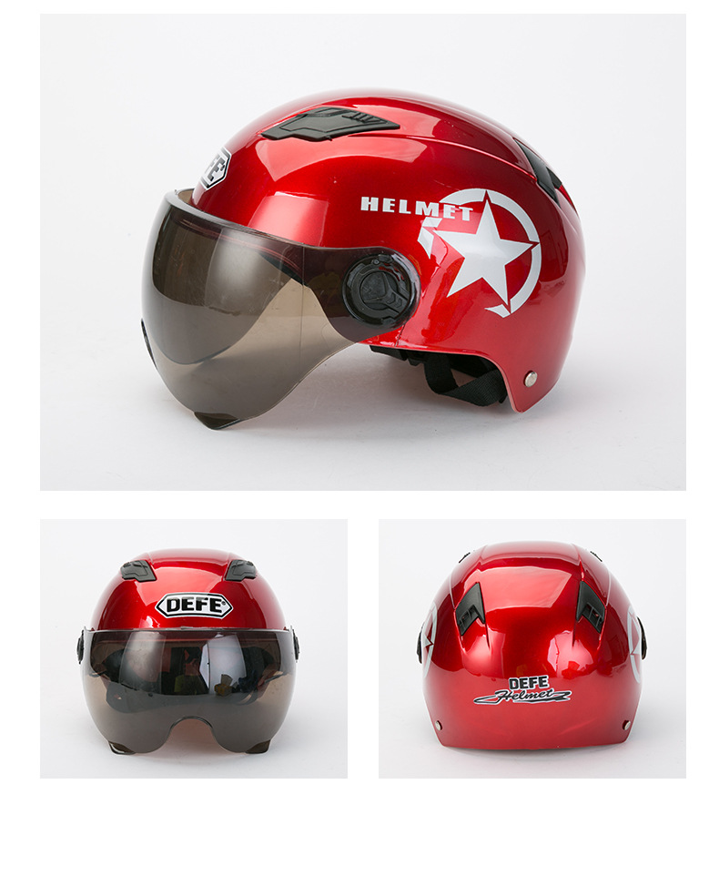 Summer sun protection Harley electric bike helmets for men and women, sturdy, wear-resistant and wind-resistant helmets, direct supply from the manufacturer. Electric bike helmets pic 15