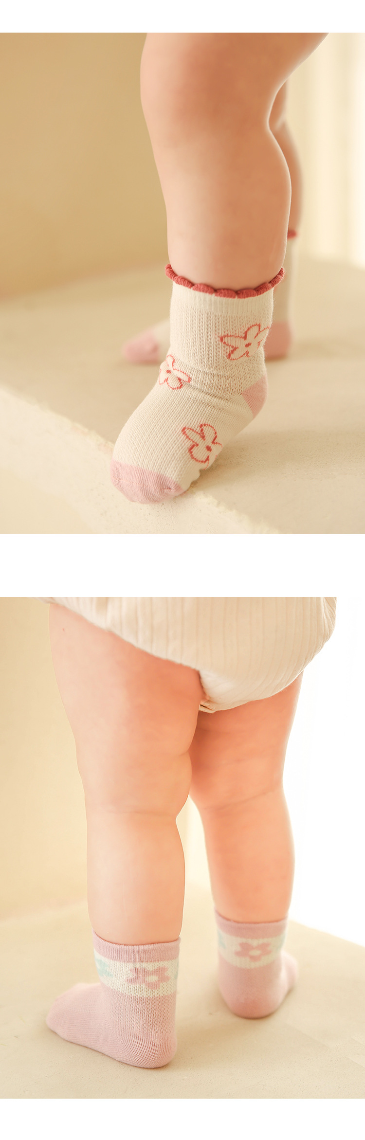 袜子地摊一件代发宝宝袜子批发夏季薄款海德花园条纹网眼袜女童精梳棉无骨新生儿袜一件代发详情18