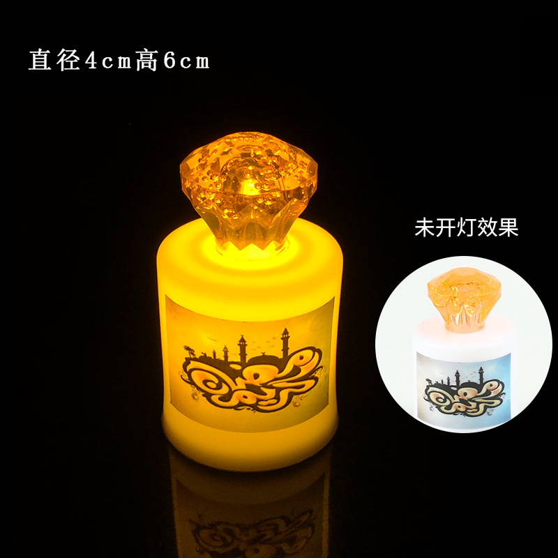 Spiral candle-shaped proposal electronic candle decorative handicrafts and ornaments pic 13