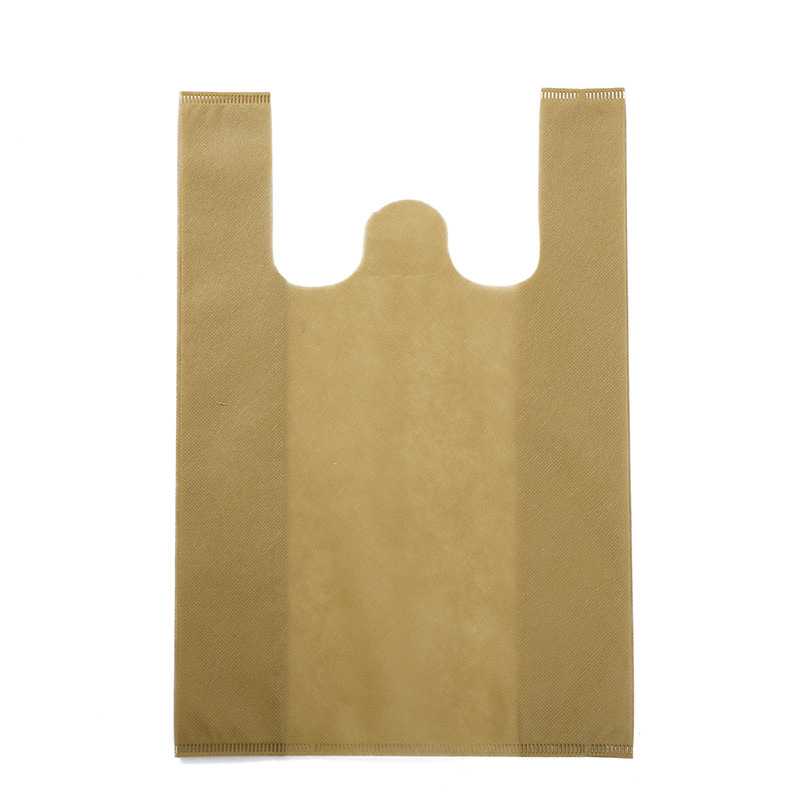 无纺布背心袋可印LOGO服装超市购物手提袋定制广告礼品无纺布袋详情8