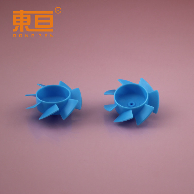 Φ387Y2A blue 38 seven-blade paddle with head, propeller, fan blade, toy fan blade, small making parts pic 7