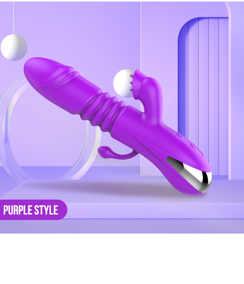 新款女用自慰舌舔振动棒硅胶充电加温伸缩棒成人情趣用品外贸详情17