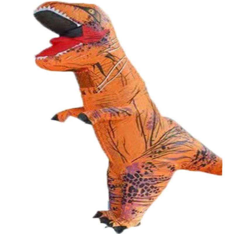 演出服道具儿童恐龙节日表演派对衣服搞笑服万圣节霸王龙充气服装详情17