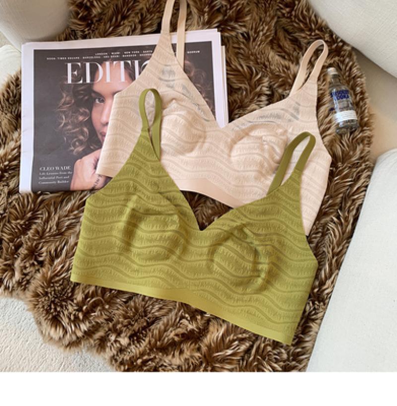 兔耳朵性感轻薄款内衣女大胸显小透气聚拢收副乳无钢圈防下垂文胸详情4