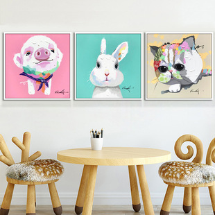 客厅现代简约装饰画酒店大尺寸手绘油画沙发背景墙抽象轻奢挂画详情10