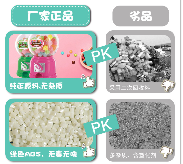 Creative oversized candy machine, Korean version gummy piggy bank, mini candy machine, multi-color customizable LOGO pic 7