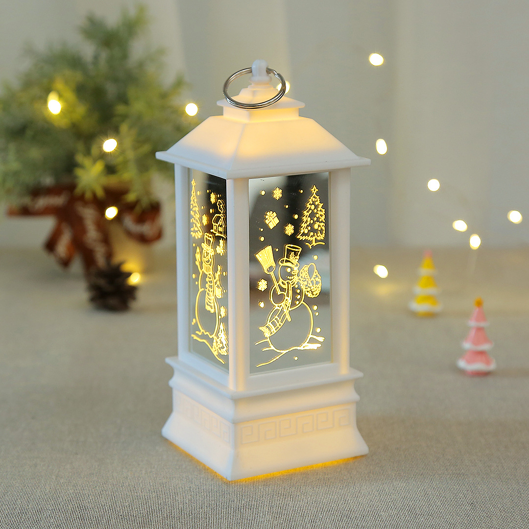 Christmas wind lanterns, Santa Claus decorative LED illuminated ornaments, candlestick lamps, decorative handicrafts and ornaments pic 4