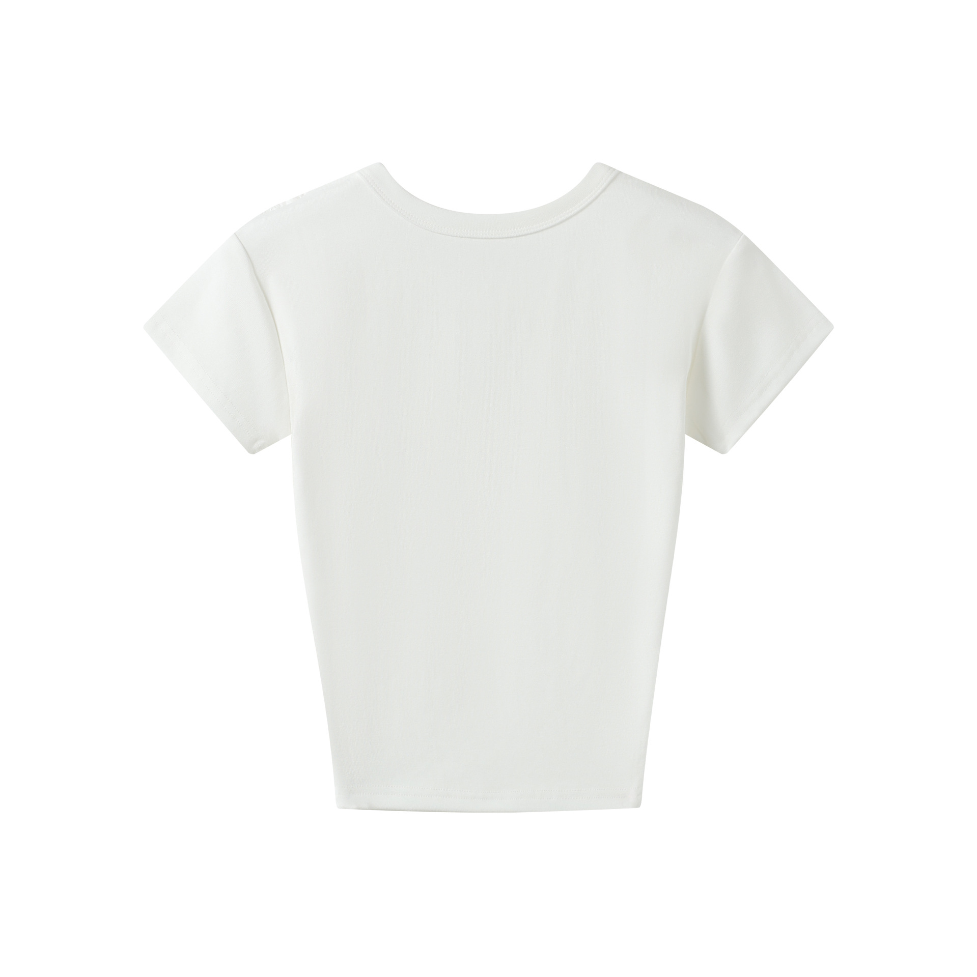 现货Skims卡戴珊经典正肩辣妹运动内搭打底紧身上衣莫代尔t恤详情15