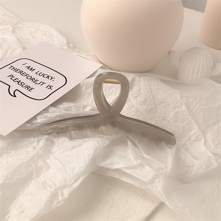 Acrylic hair clips for women, back of the head, updo hair clips, large summer style, shark clip headwear, simple hair clips pic 9