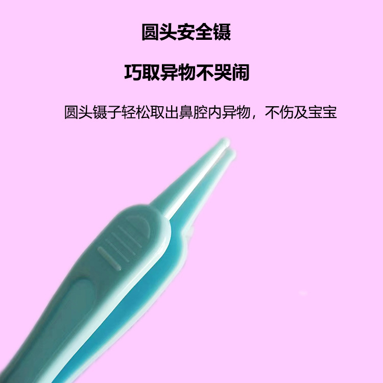 Baby care bag set, baby nasal aspirator, nail clipper, 13 pieces cartoon set, daily cleaning supplies, care package pic 4