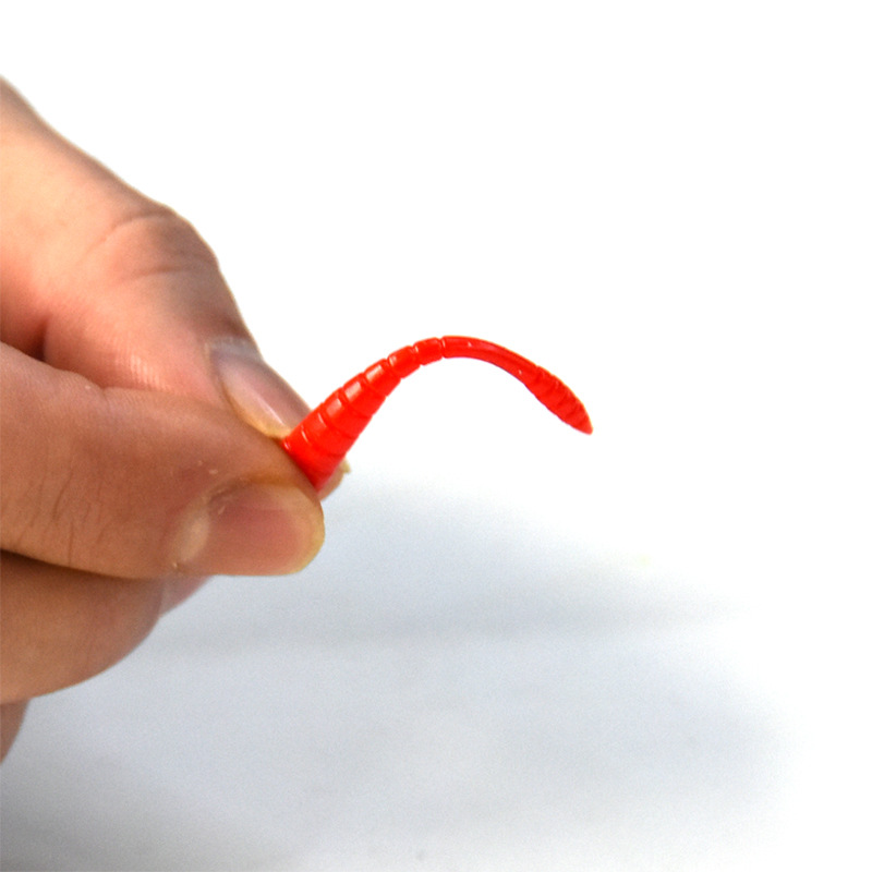 Dongle Jian Kuanglang Series JWC45# needle-tailed Root Fishing Sunfish Bait Worm Micro-material artificial Bait for lure Stream fishing pic 8