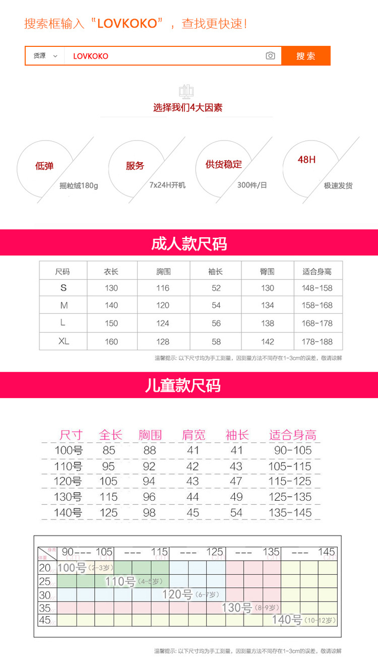 摇粒绒飞天鼠动物卡通连体睡衣男女士长袖情侣睡衣冬季外贸家居服详情1
