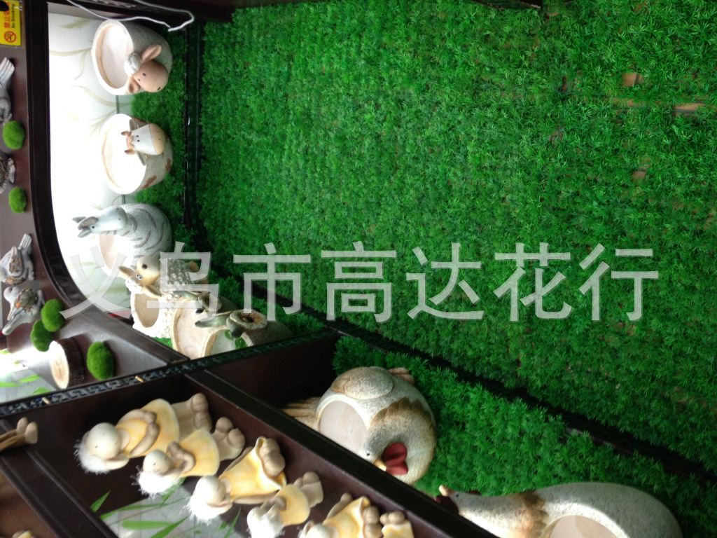 Yiwu factory direct sales, wholesale of artificial tall seedling lawns, artificial turf plastic 60*40cm, densified and thickened pic 29