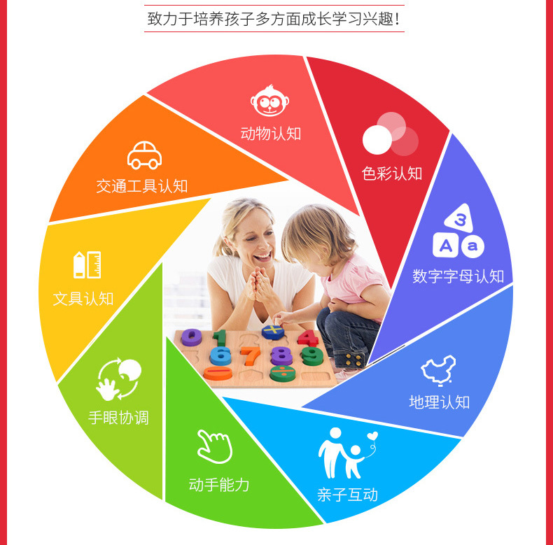 捷豪工艺新款彩色原木DIY工艺字母 英文字母混装 DIY早教玩具批发详情9
