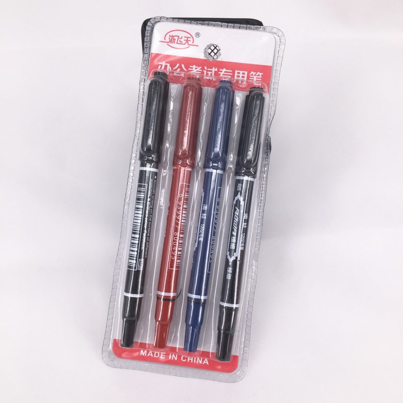 Double-headed pens, small 120 water-based and oil-based marker pens, neutral line pens, writing pens, office stationery in stock for wholesale pic 2