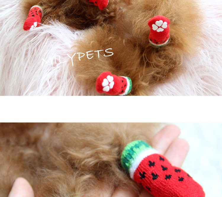 宠物狗狗袜子脚套防脏猫鞋猫咪袜子防抓小狗泰迪柯基法斗袜子室内详情14