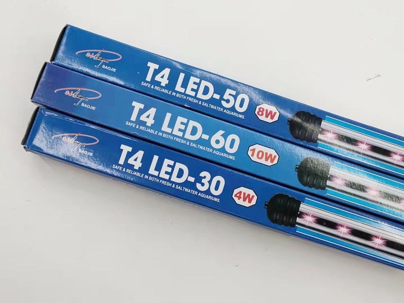 Aquarium fish tank decorative light, Baojie T4-LED aquarium light, multi-color single-row light, fish tank lighting lamp, aquatic plant light pic 29