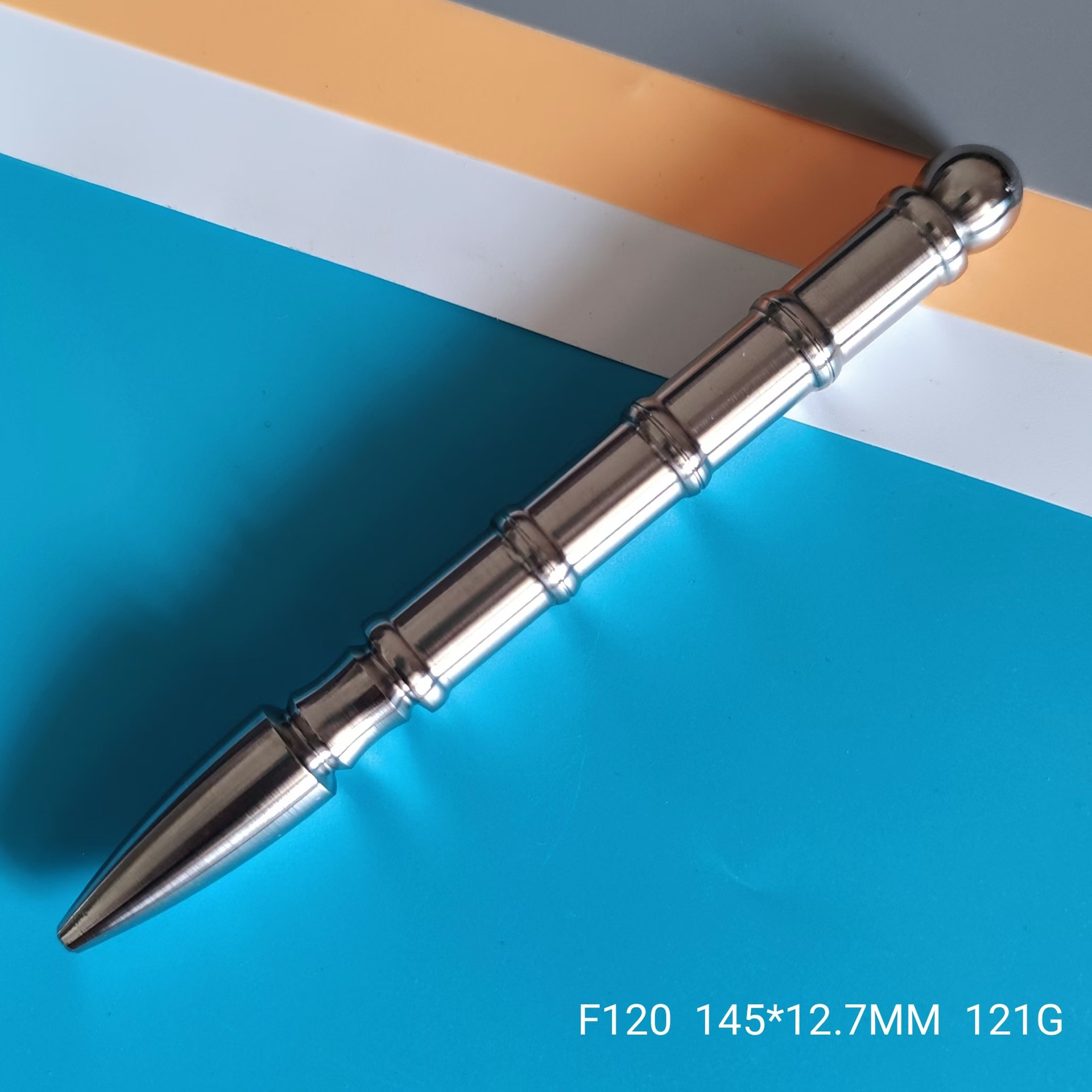 不锈钢面部按摩笔 全身穴位疏通拨筋棒 点穴经络棒 不锈钢按摩   棒详情11