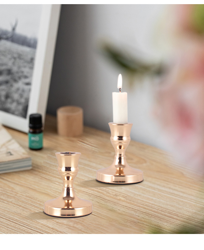 Benchuang Cross-border Candlestick Wholesale Factory direct sales European-style candlesticks, home decoration ornaments, new Amazon candlesticks pic 6