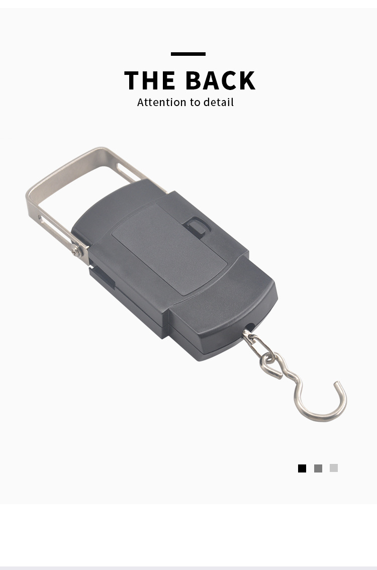 [FF1976-744E] Factory direct sales of household electronic portable scales, cross-border foreign trade electronic hook scales, electronic scales, portable luggage electronic scales pic 3