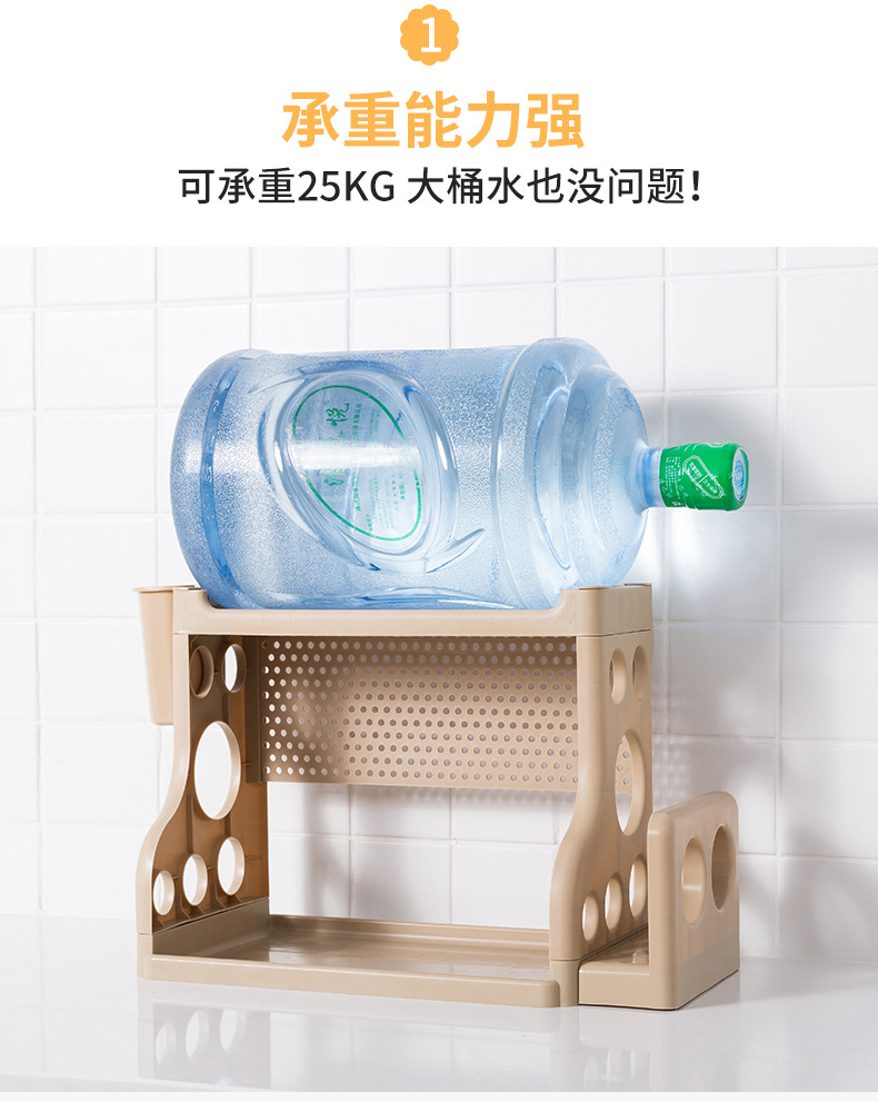 Y109-8812 Multi-functional assembly kitchen storage rack, seasoning rack, multi-layer chopstick and knife storage rack pic 15