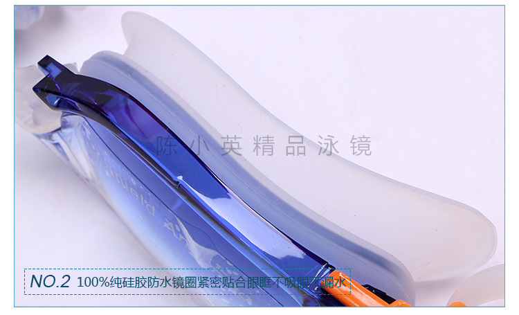Factory direct sales of adult anti-fog swimming goggles, high-end electroplated wear-resistant swimming goggles, silicone swimming glasses wholesale pic 6