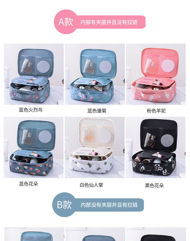 shanilak travel makeup bag, high-end large-capacity, high appearance level, portable and simple mixed batch beauty storage bag, other beauty tools pic 5