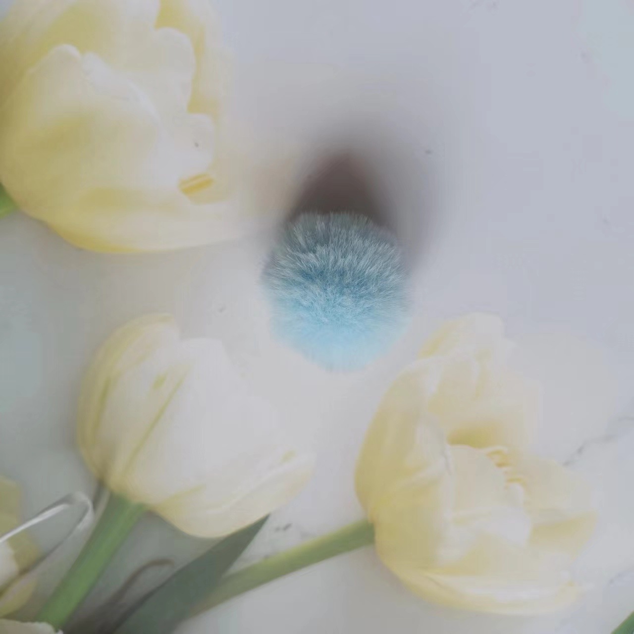 批发3-5厘米仿兔毛小毛球服饰鞋帽毛绒辅料头饰发夹diy毛球配件详情13