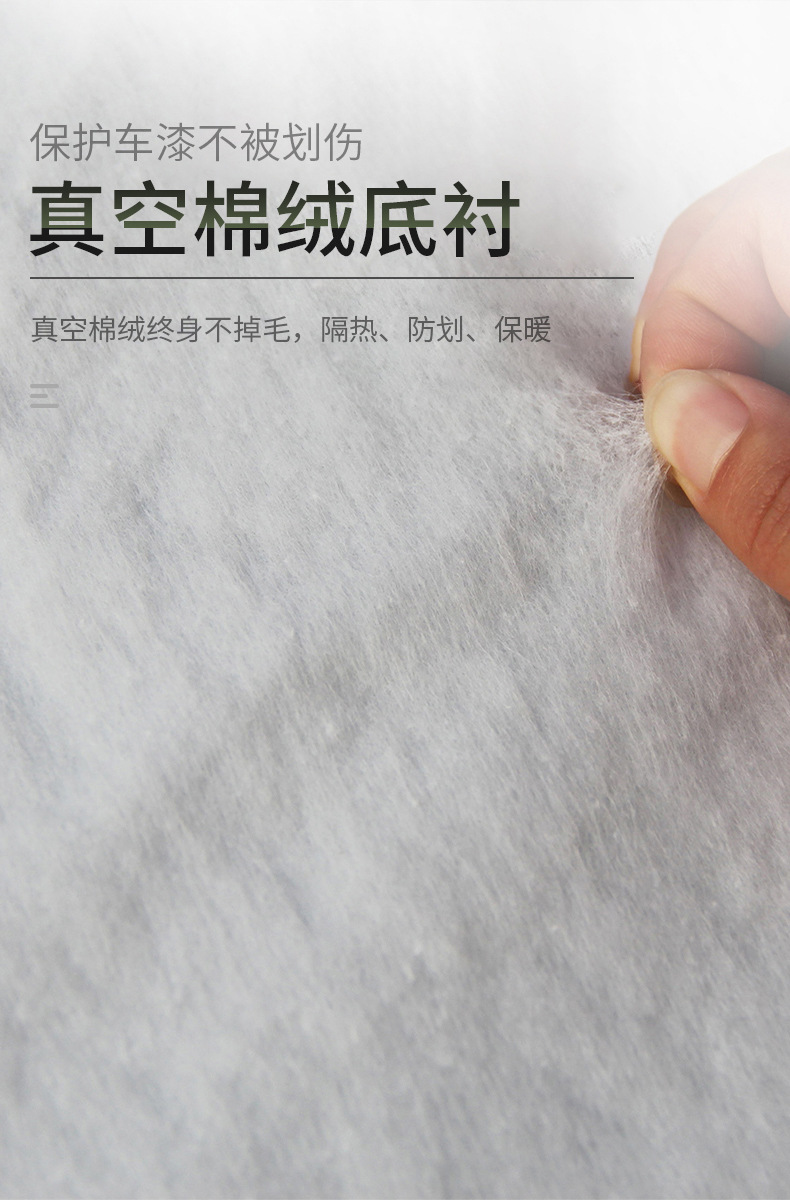 汽车用品车载车衣车罩避阳防雨遮雪铝膜棉绒加厚全罩车衣四季通用详情8