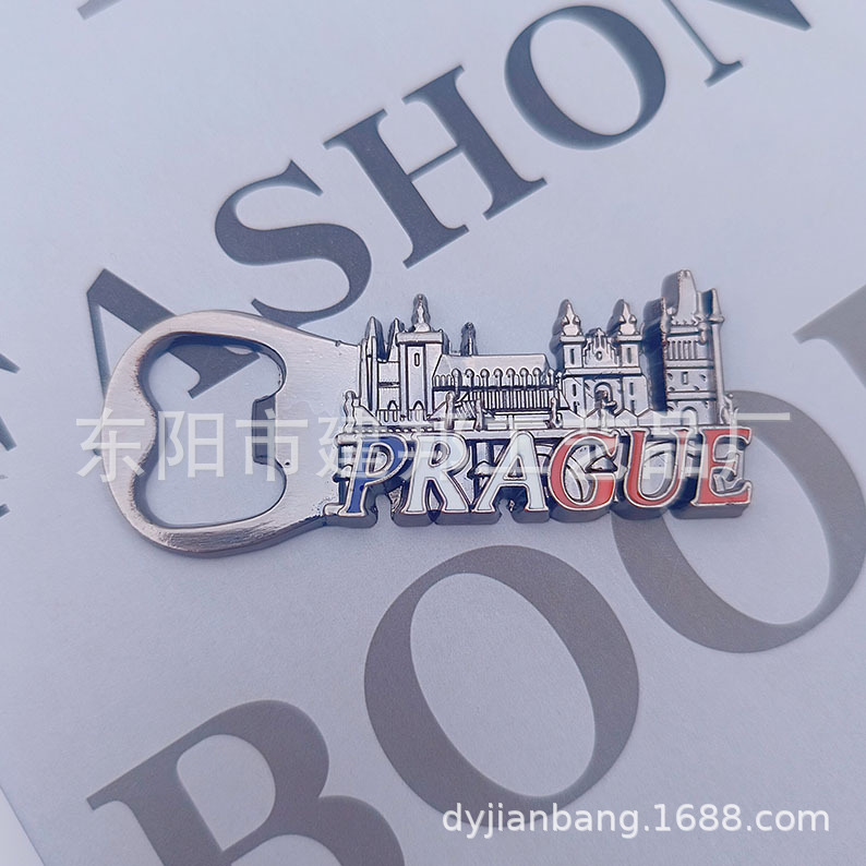 金属旅游纪念品美国托雷多布鲁克林大桥华盛顿纪念碑锌合金冰箱贴详情22